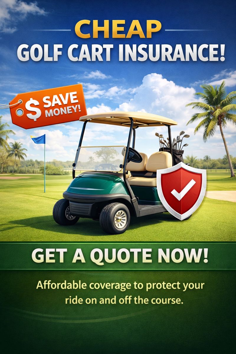 Cheap golf cart insurance in 2026 explained for liability coverage, theft protection, and street-legal rules