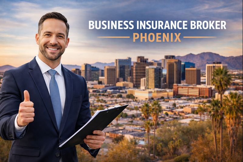 Business insurance broker in Phoenix helping local companies compare coverage and request fast certificates of insurance