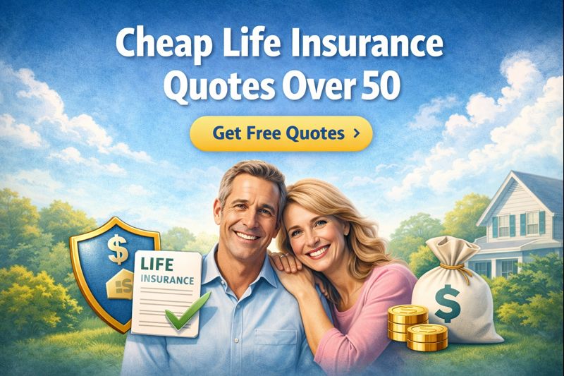Cheap life insurance quotes over 50 in 2026 comparing term, whole life, and final expense options with accelerated underwriting