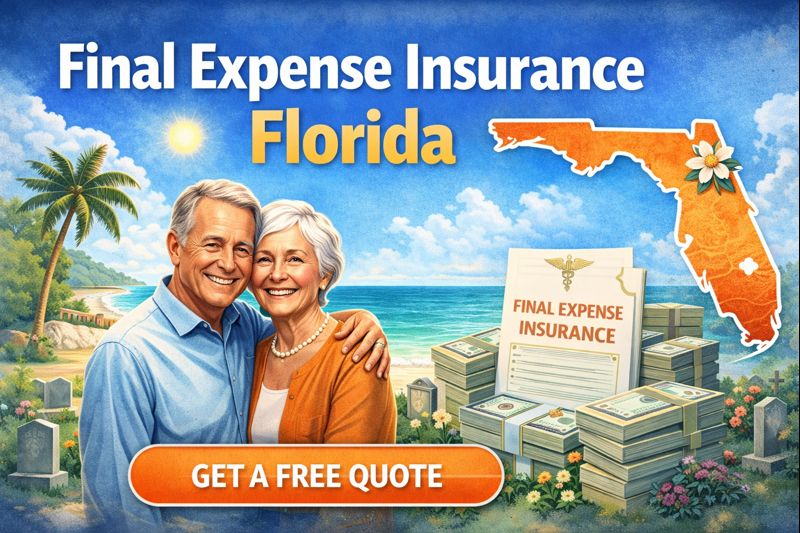 Final expense insurance in Florida for 2026 to cover funeral and burial costs with simple whole life coverage