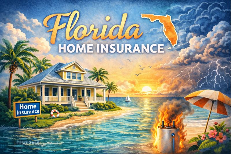 Florida home insurance in 2026 with guidance on hurricane deductibles, roof coverage, flood gaps, and how to compare quotes
