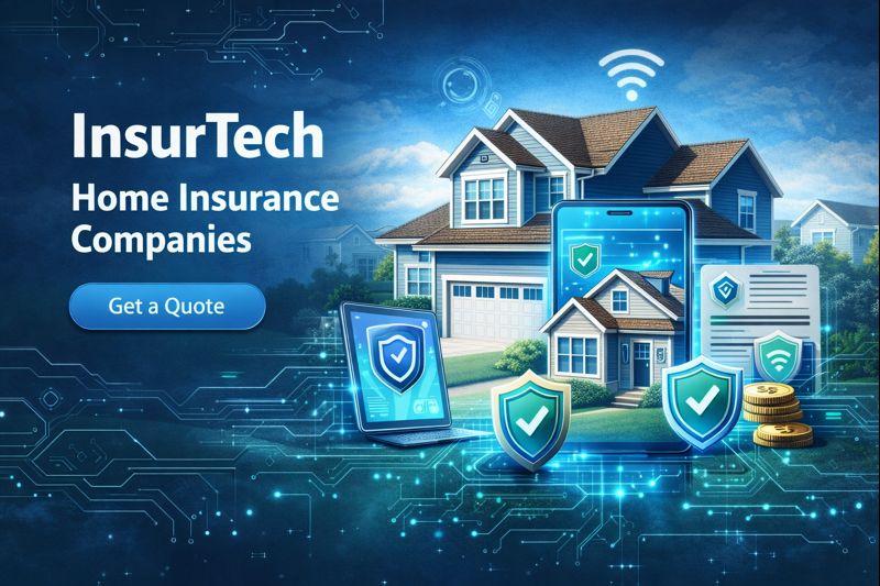 Insurtech home insurance companies in 2026 explained with digital-first quoting, coverage comparisons, and how to choose the best policy