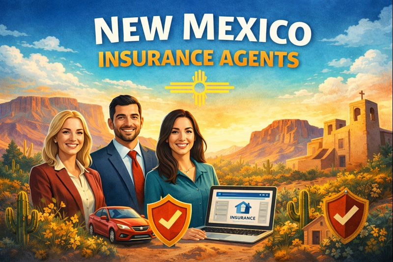 New Mexico insurance agents helping families compare auto, home, renters, life, and business coverage in 2026
