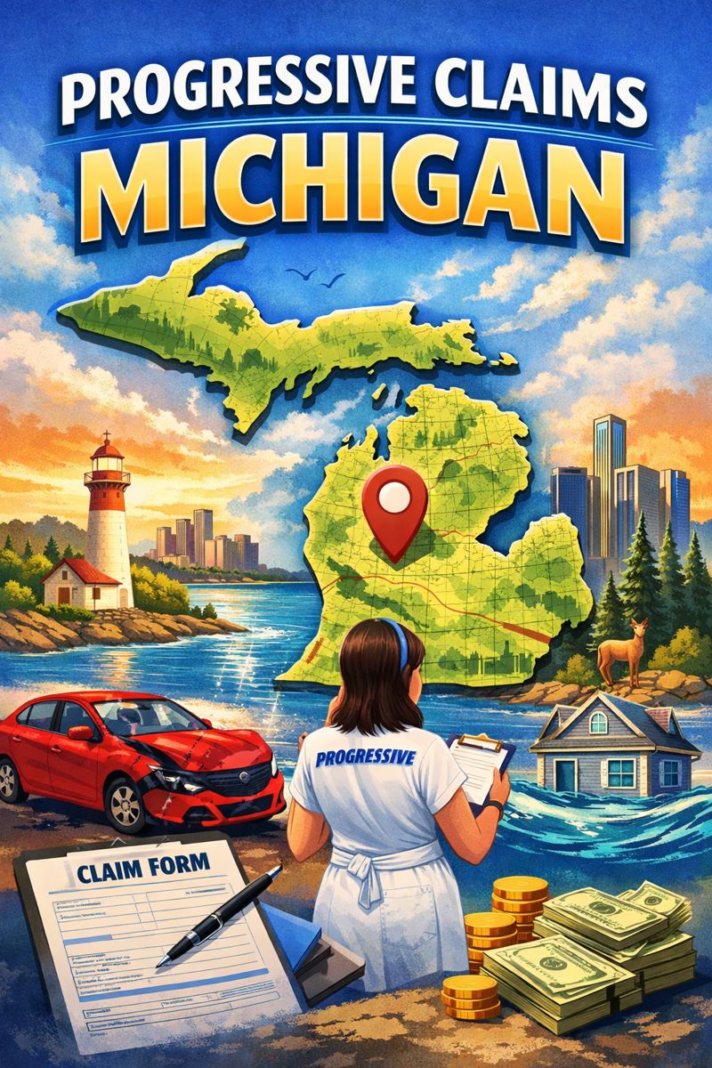 Progressive claims Michigan 2026 guide for reporting an auto accident, tracking repairs, and getting help fast