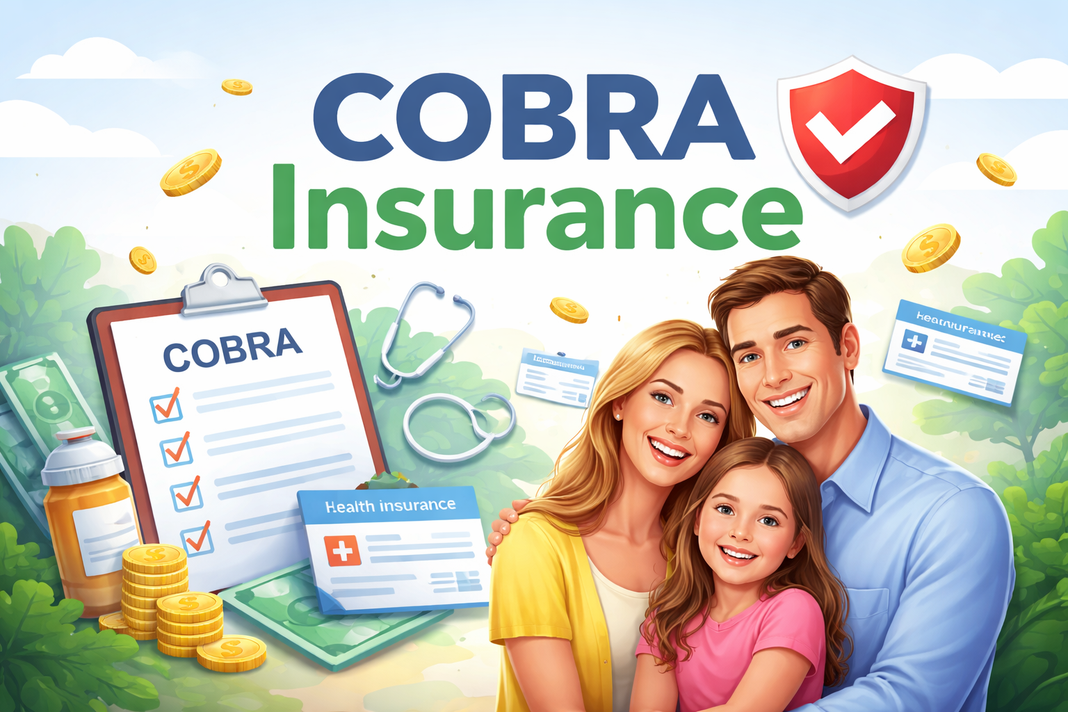 COBRA insurance guidance for 2026 showing continuation coverage deadlines, cost comparison, and Marketplace alternatives
