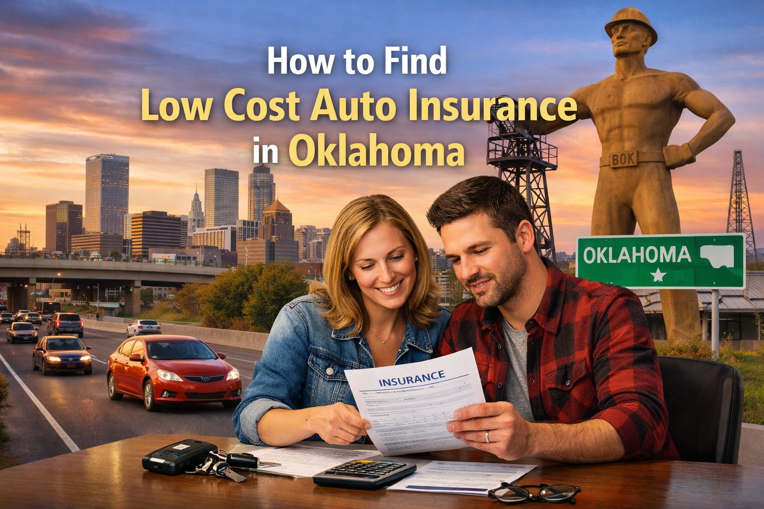 How to find low-cost auto insurance in Oklahoma