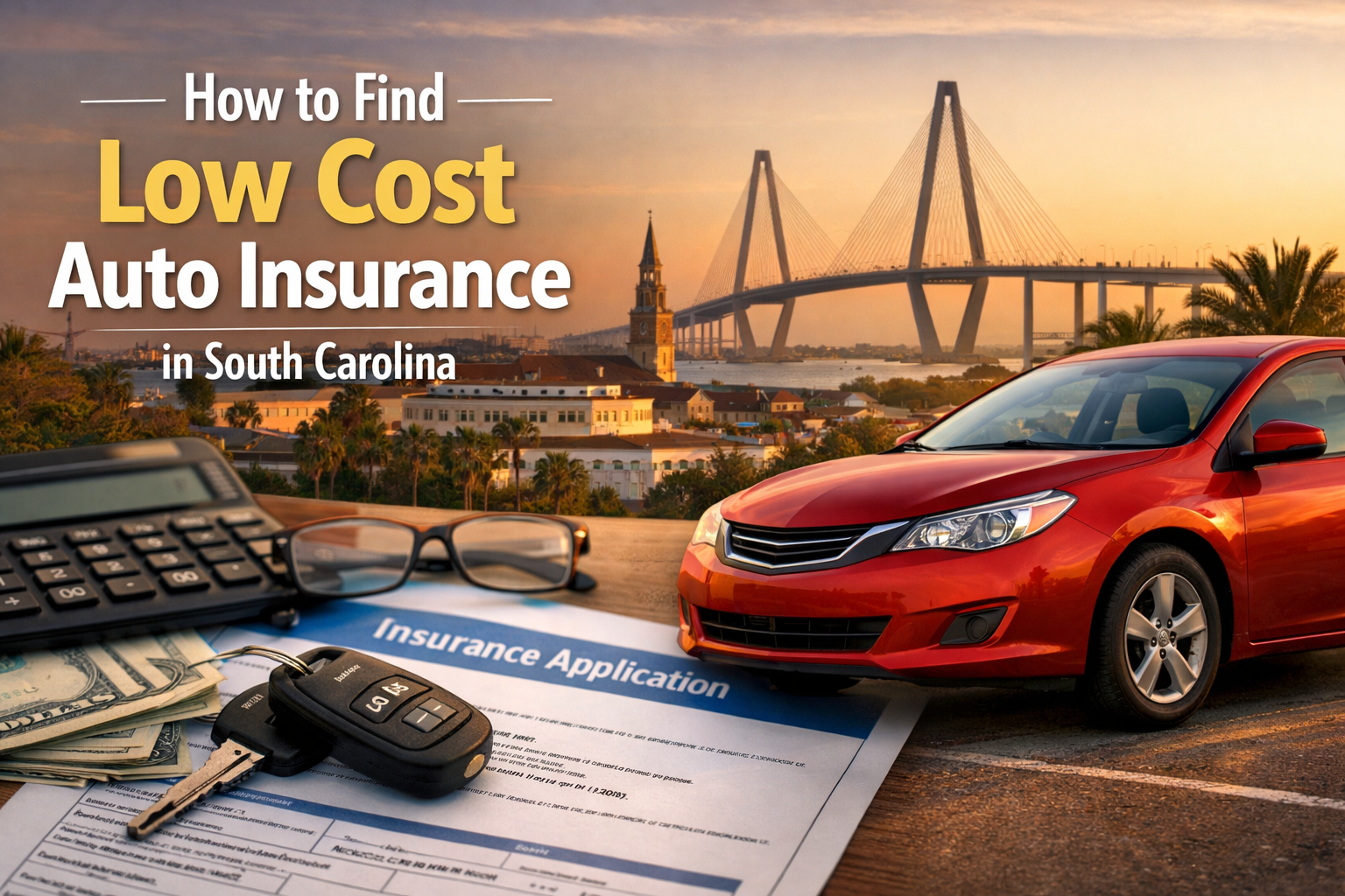 How to find low cost auto insurance in South Carolina in 2026 by comparing liability limits, deductibles, discounts, and city-based pricing