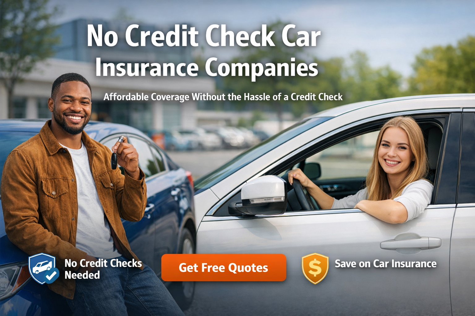 No credit check car insurance companies comparison for 2026 with alternatives to credit-based pricing