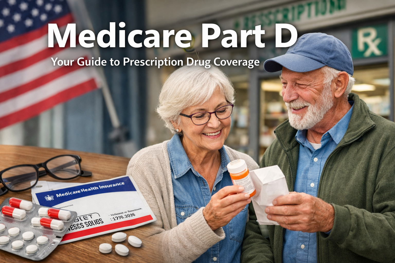 Medicare Part D 2026 prescription drug coverage guide with plan comparison, pharmacy review, and enrollment help