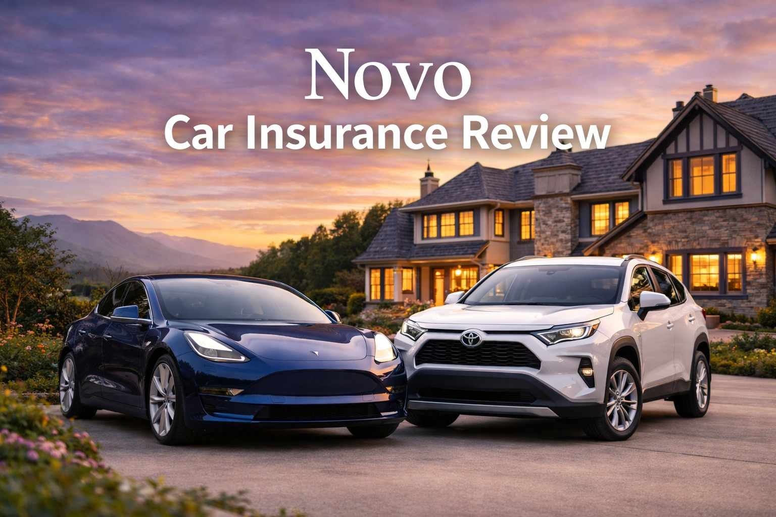 Novo car insurance review for 2026 showing telematics pricing, safe-driver fit, coverage checks, pros, cons, and comparison guidance