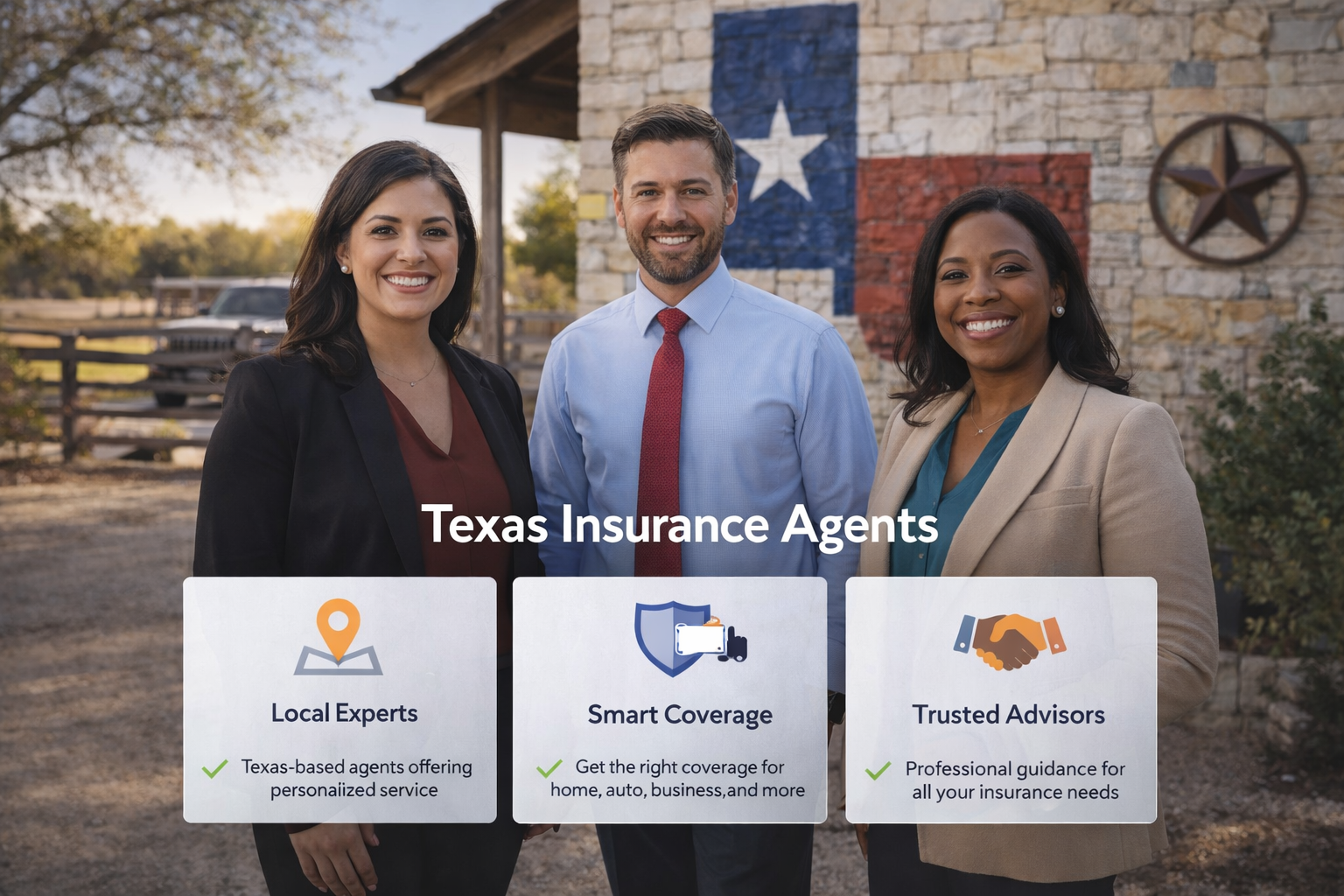 Insurance in Texas 2026 including auto home business and health coverage options