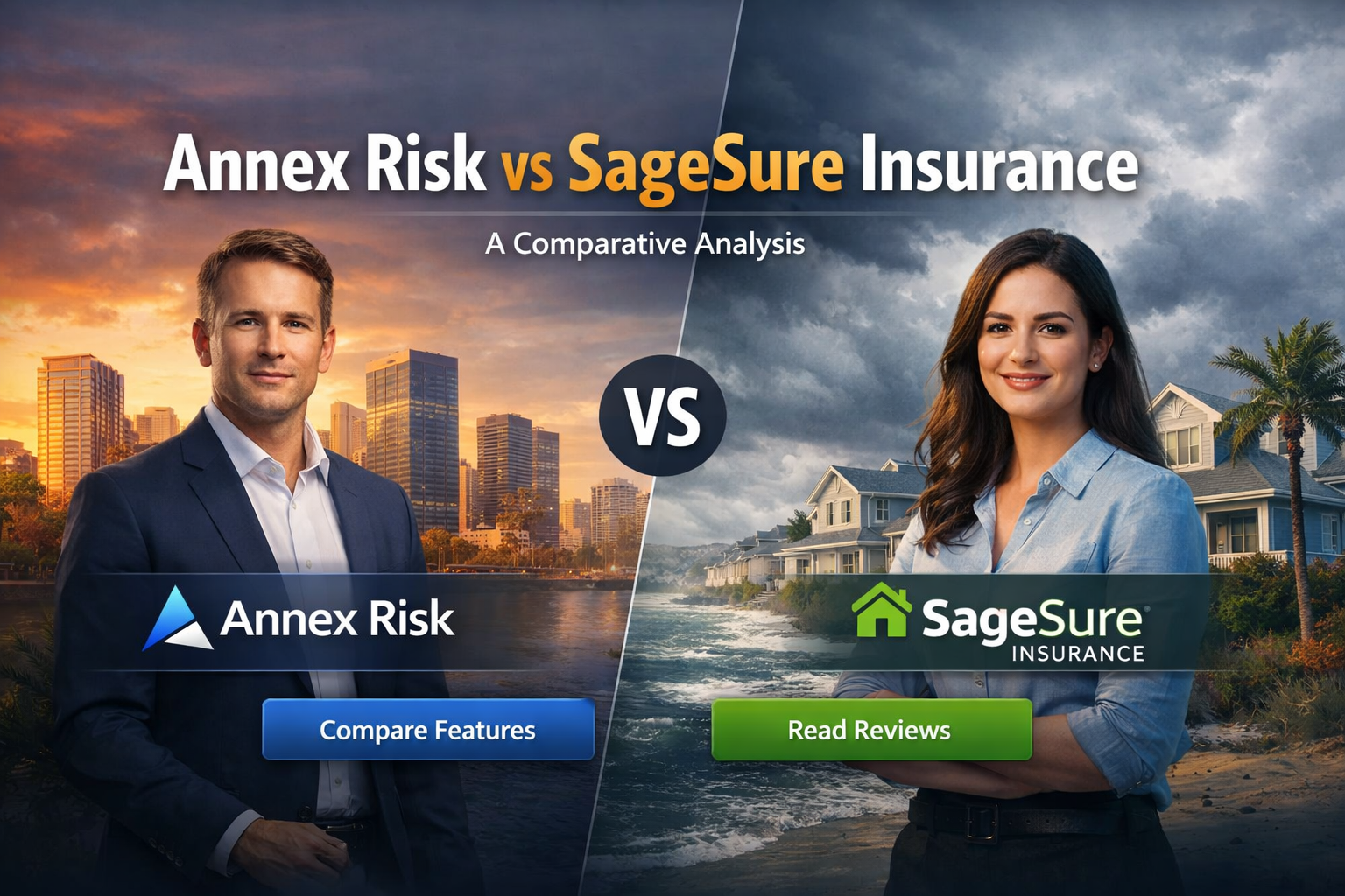 Graphic comparing Annex Risk and SageSure