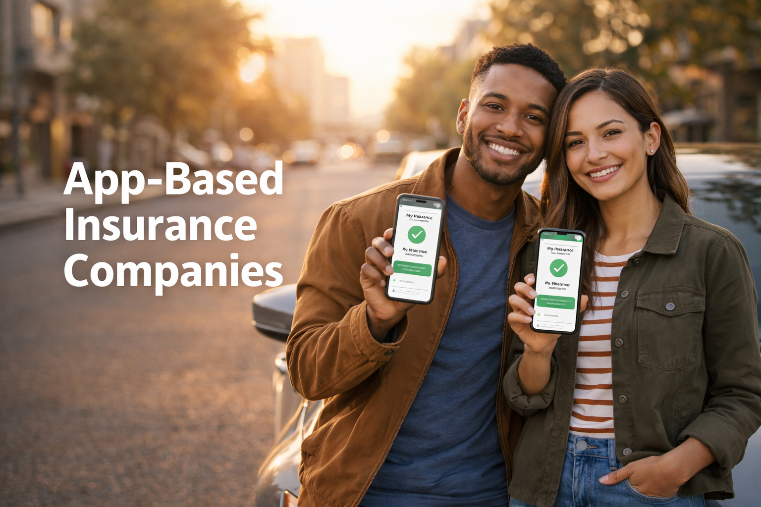 App-based insurance companies comparison for 2026 showing digital quotes, claims, ID cards, telematics, and mobile policy management