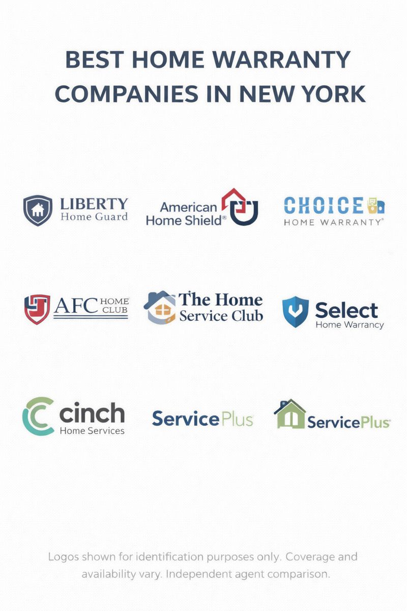 Best home warranty companies in New York for 2026 with side-by-side comparison of plans, service fees, waiting periods, and contract fit