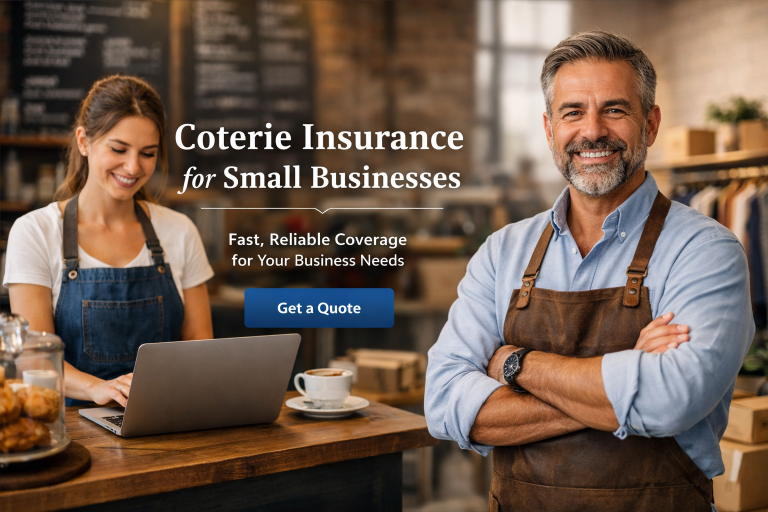 Coterie insurance for small businesses review for 2026 showing coverage fit, quote speed, policy comparisons, and alternatives