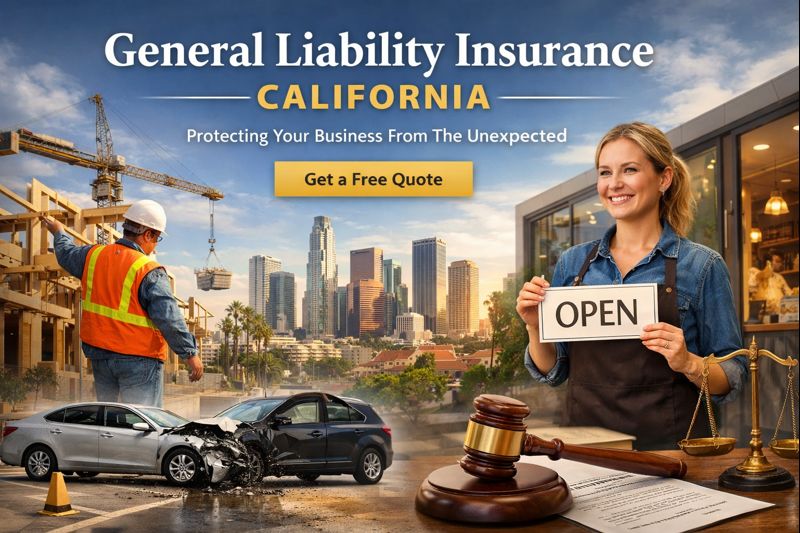 General liability insurance in California for small businesses with contract-ready certificate options and coverage comparisons for 2026