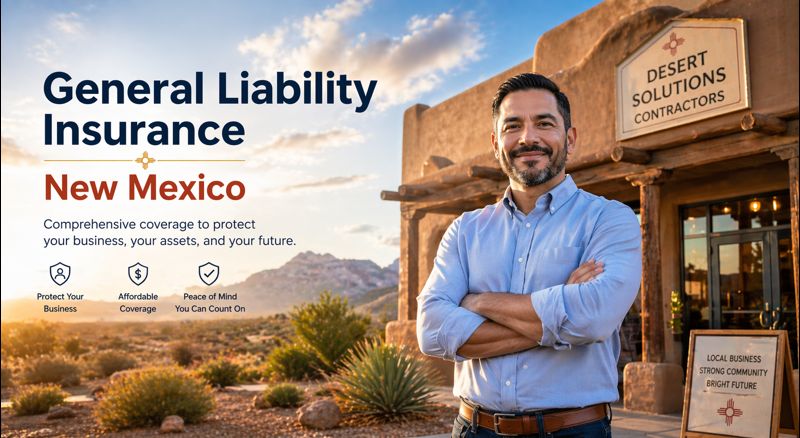 General liability insurance in New Mexico for 2026 with small business coverage, certificates of insurance, and policy limit comparison