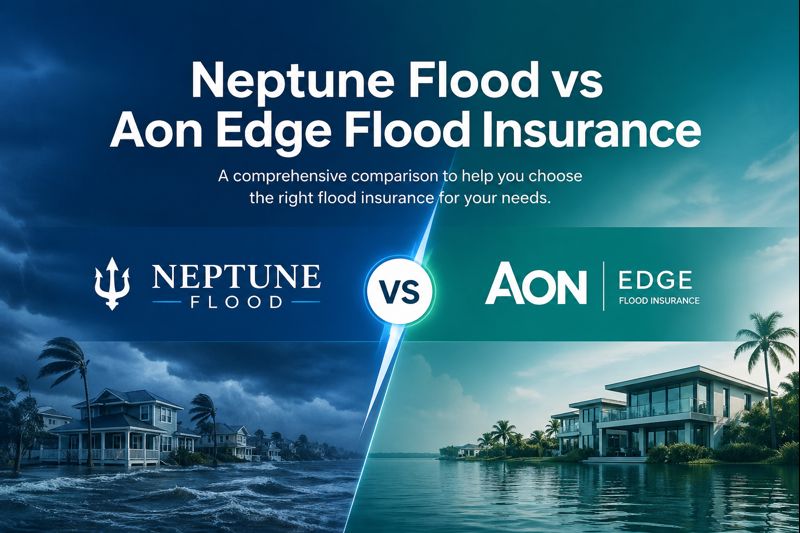 Neptune Flood vs Aon Edge Flood Insurance - 2026 buy online