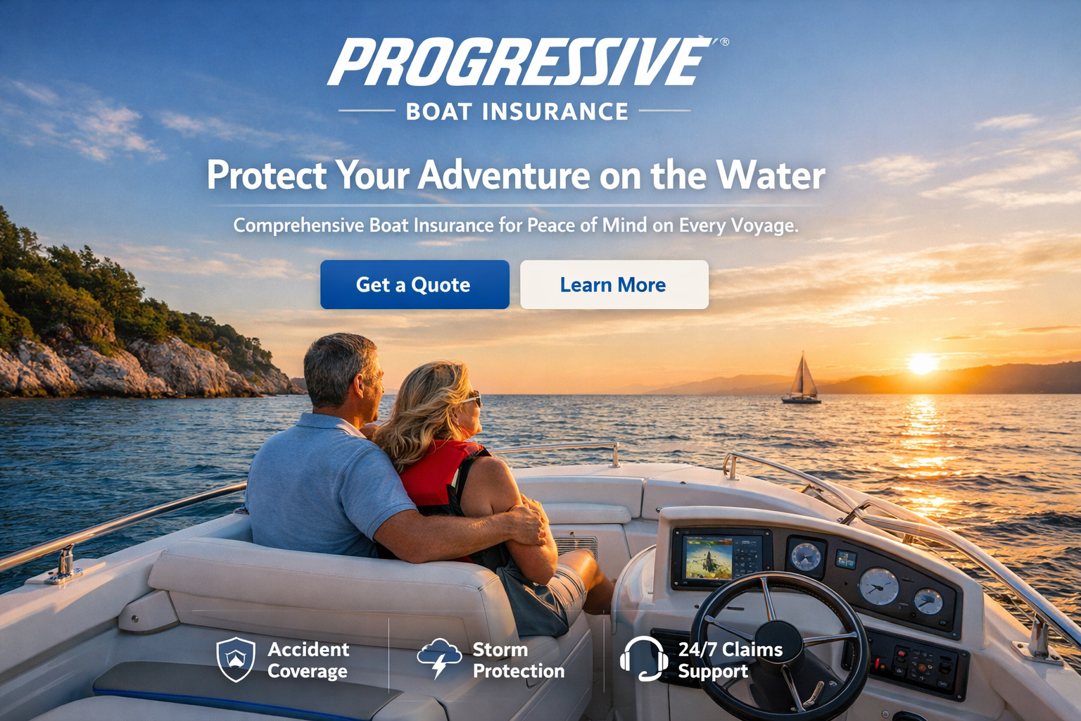 Progressive boat insurance for 2026 with towing, total loss replacement, and marine coverage comparison