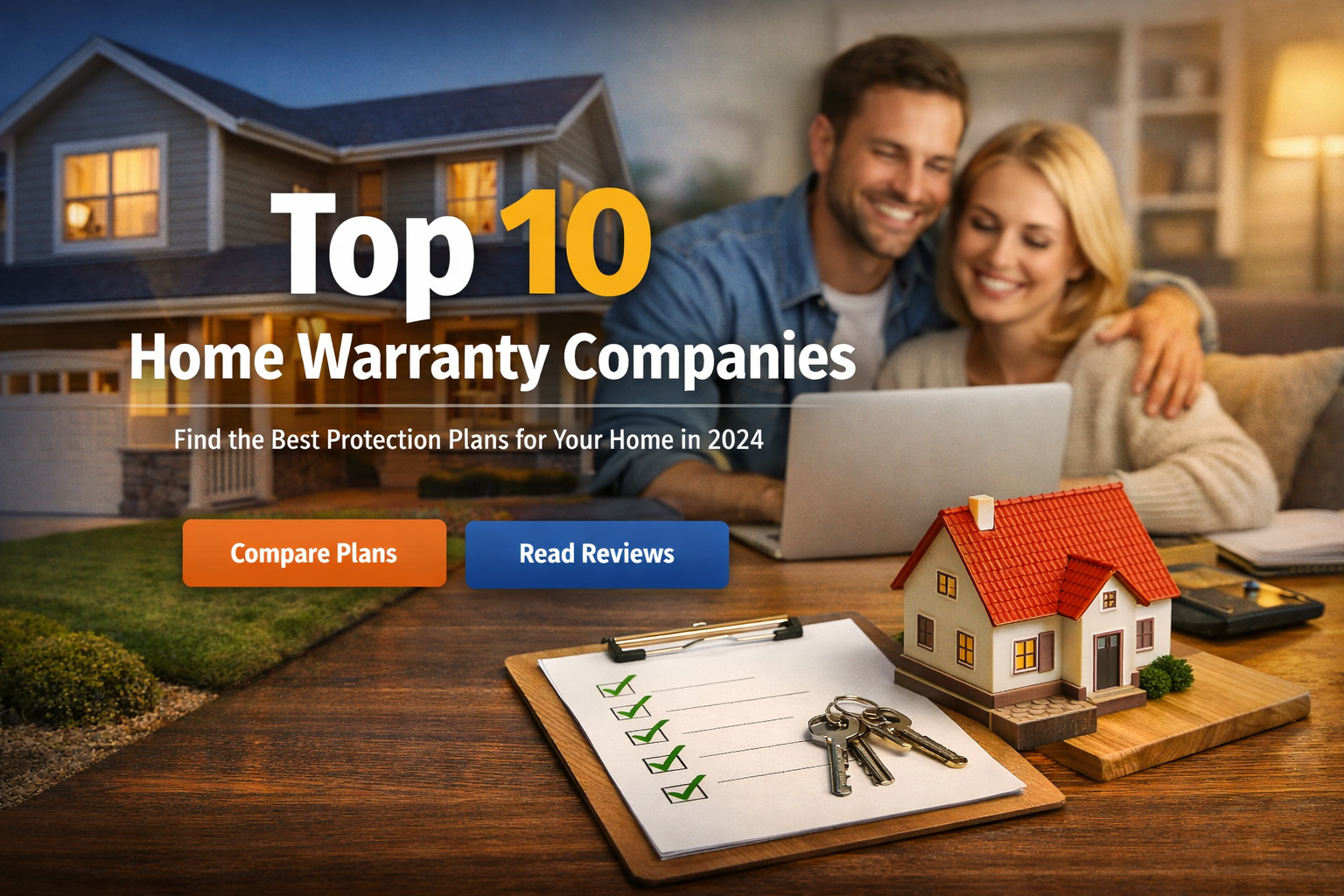 Top 10 home warranty companies in 2026 compared by plan style, service fees, add-ons, claims access, and best-fit use cases