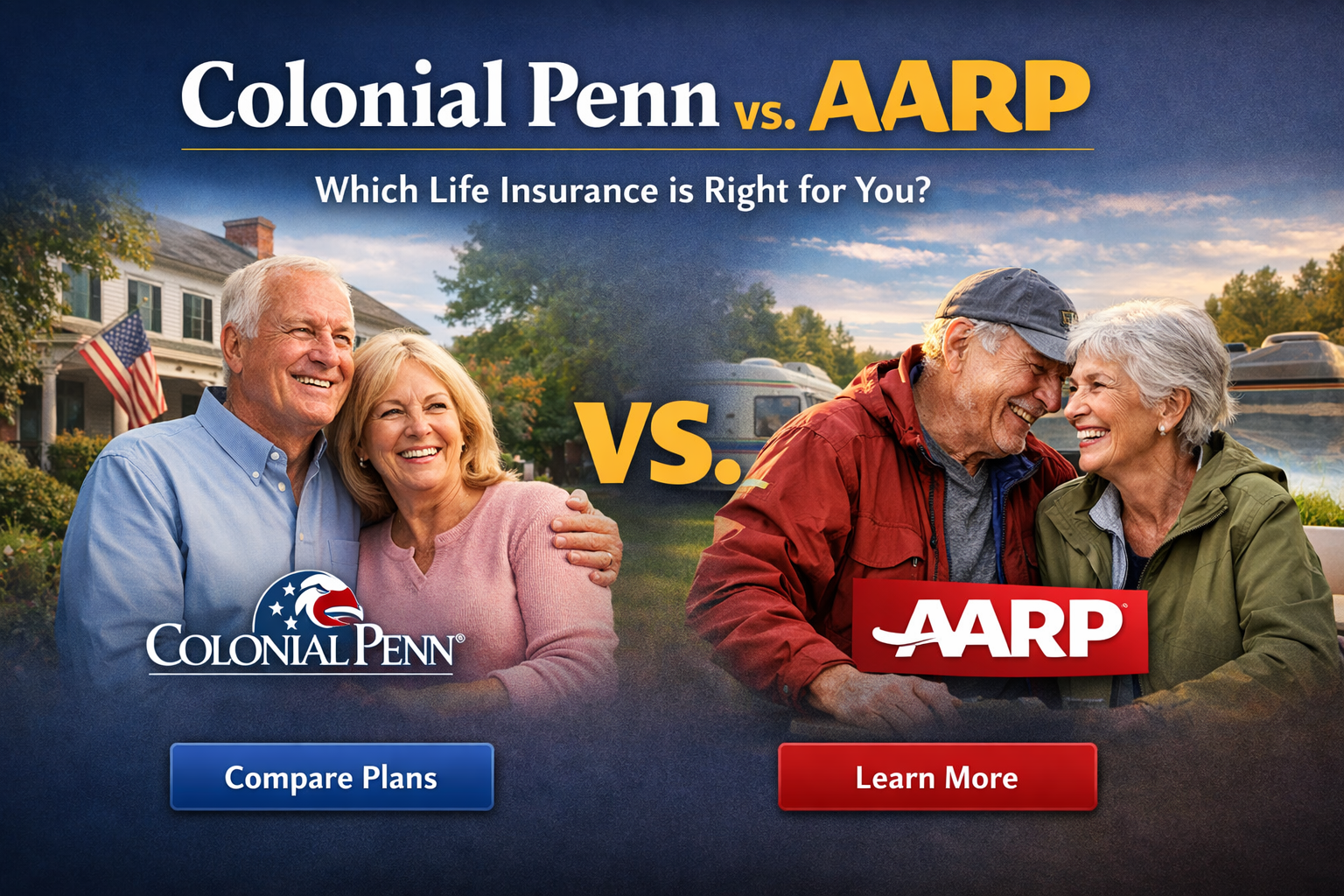 colonial penn vs aarp 2026 life insurance independent view