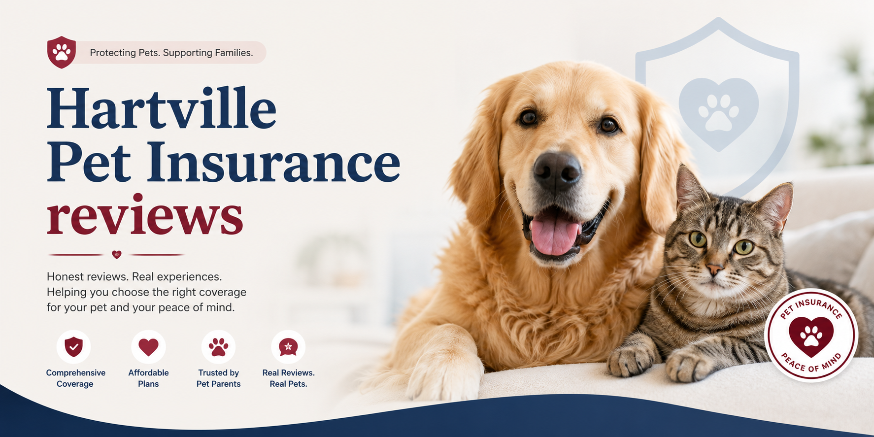 Hartville Pet Insurance reviews for 2026 with coverage highlights, preventive care options, pros and cons, claims, and quote guidance
