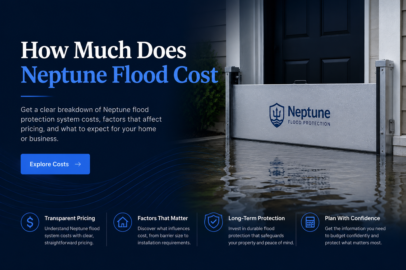 How much does Neptune Flood cost comparison for private flood insurance pricing, NFIP alternatives, coverage limits, deductibles, waiting periods, and online flood quotes