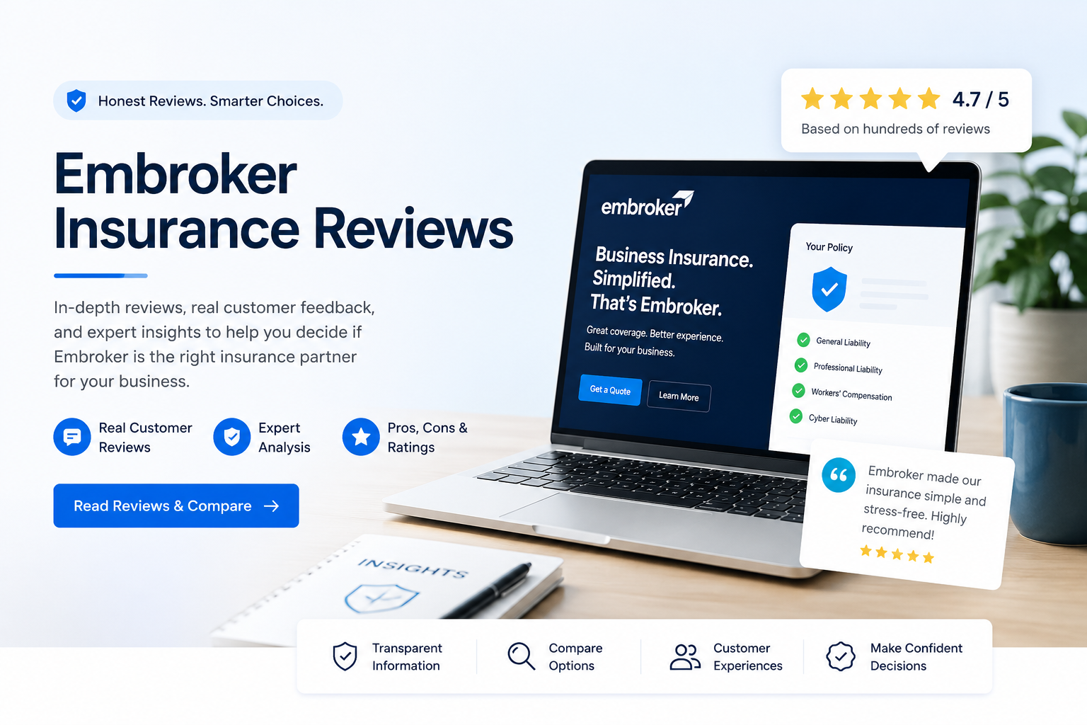 Embroker Insurance Reviews