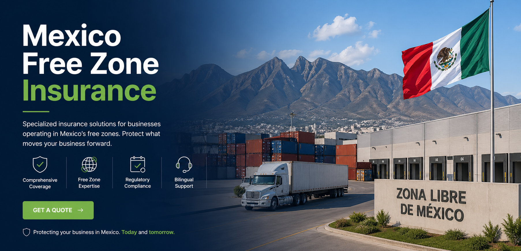 Driver comparing Mexico free zone insurance for Baja, Sonora, Rocky Point, and border-zone travel