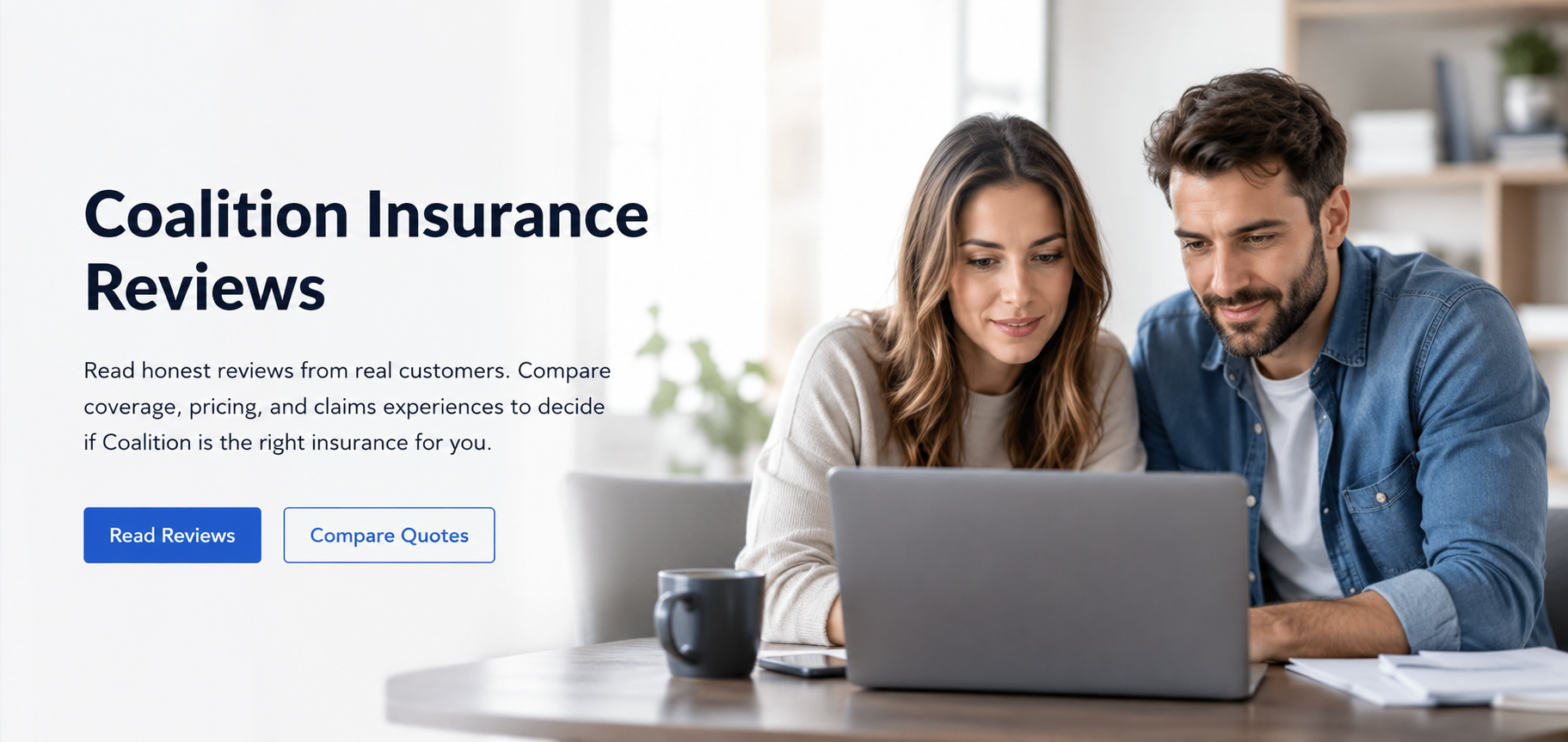 Coalition Insurance reviews for cyber insurance, active risk management, incident response, business insurance quotes, pros, cons, costs, and alternatives