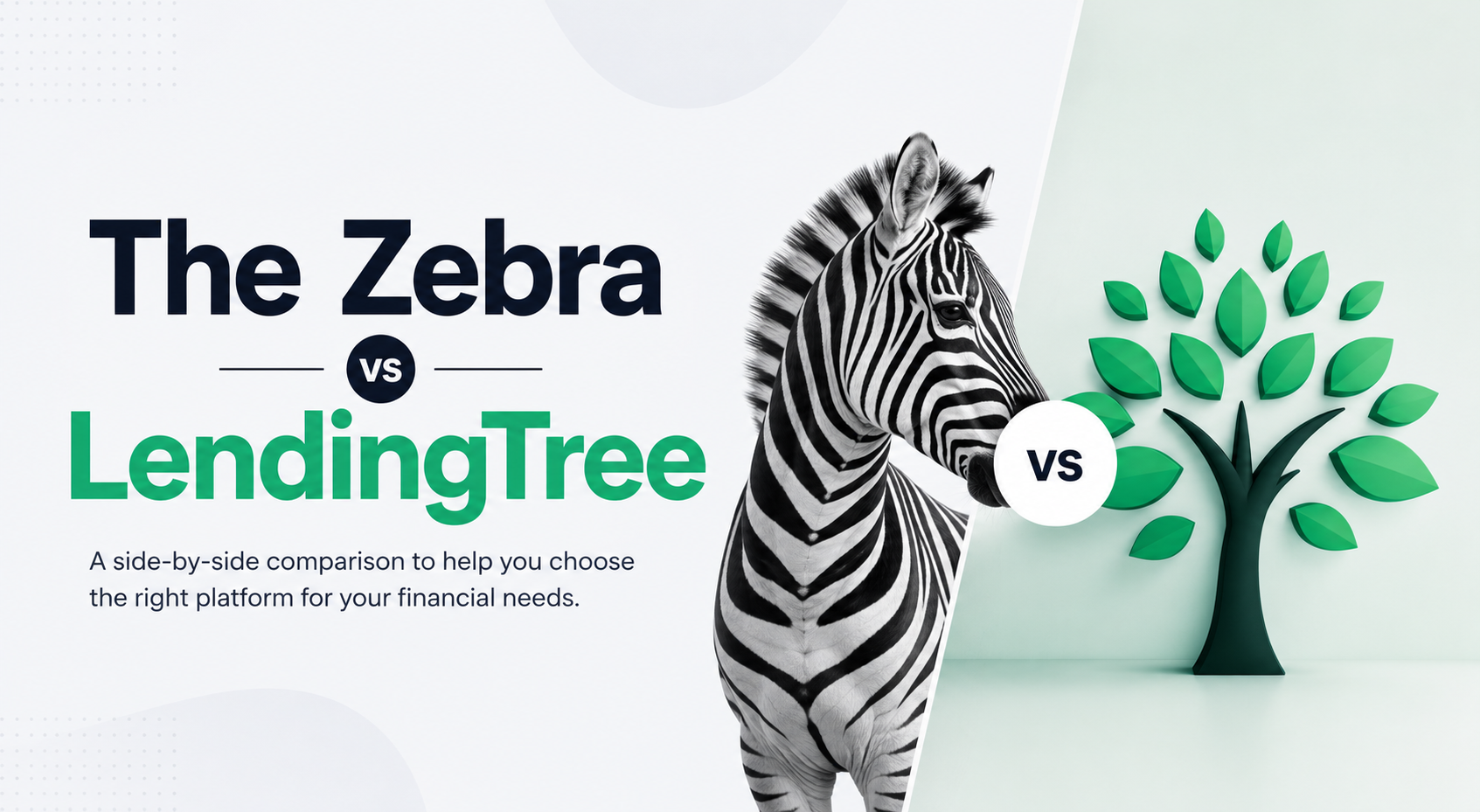 The Zebra vs LendingTree insurance comparison website review for auto, home, renters, and personal insurance quotes