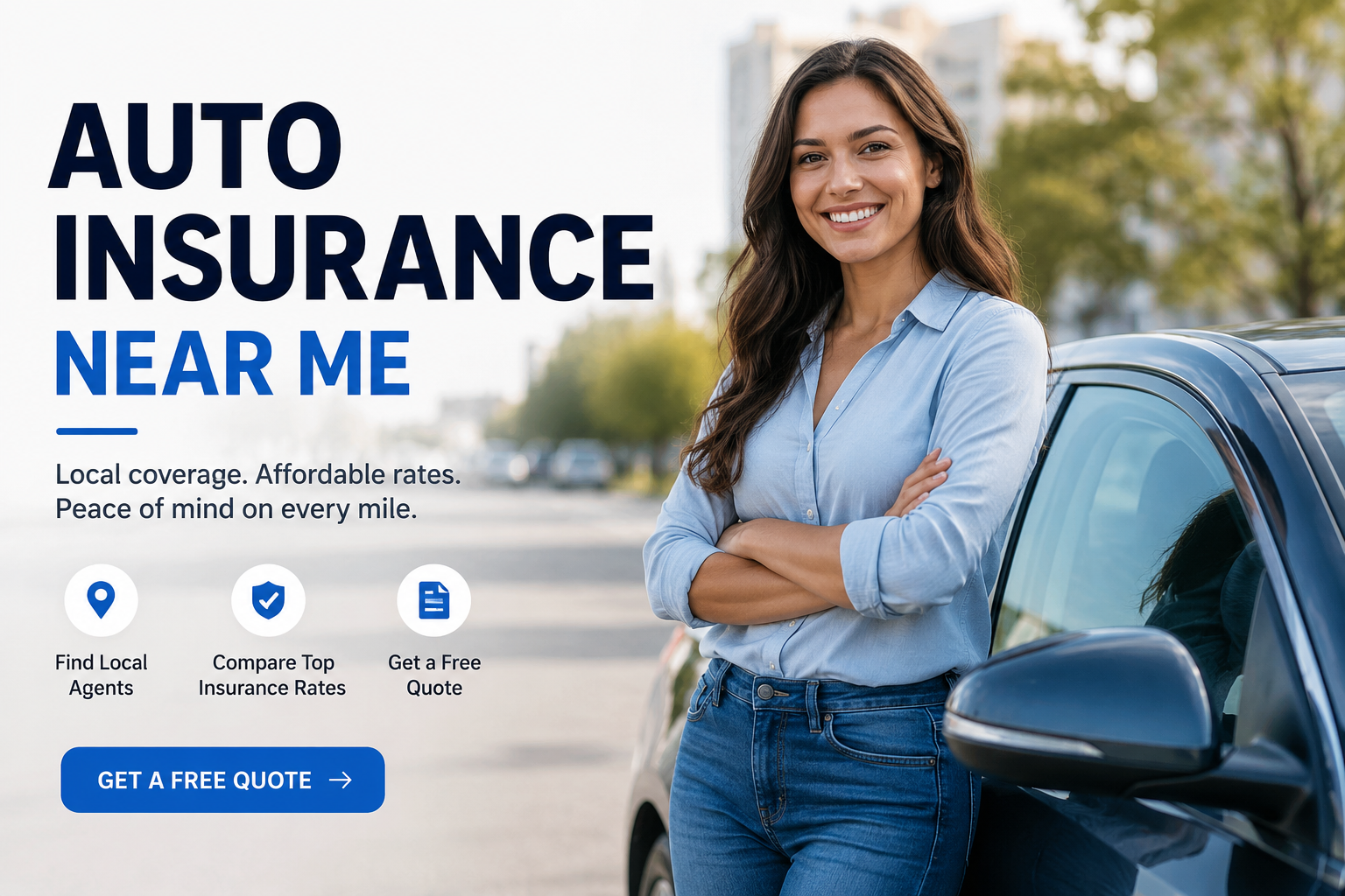 Auto insurance near me guide for comparing local liability, full coverage, discounts, deductibles, and online quotes