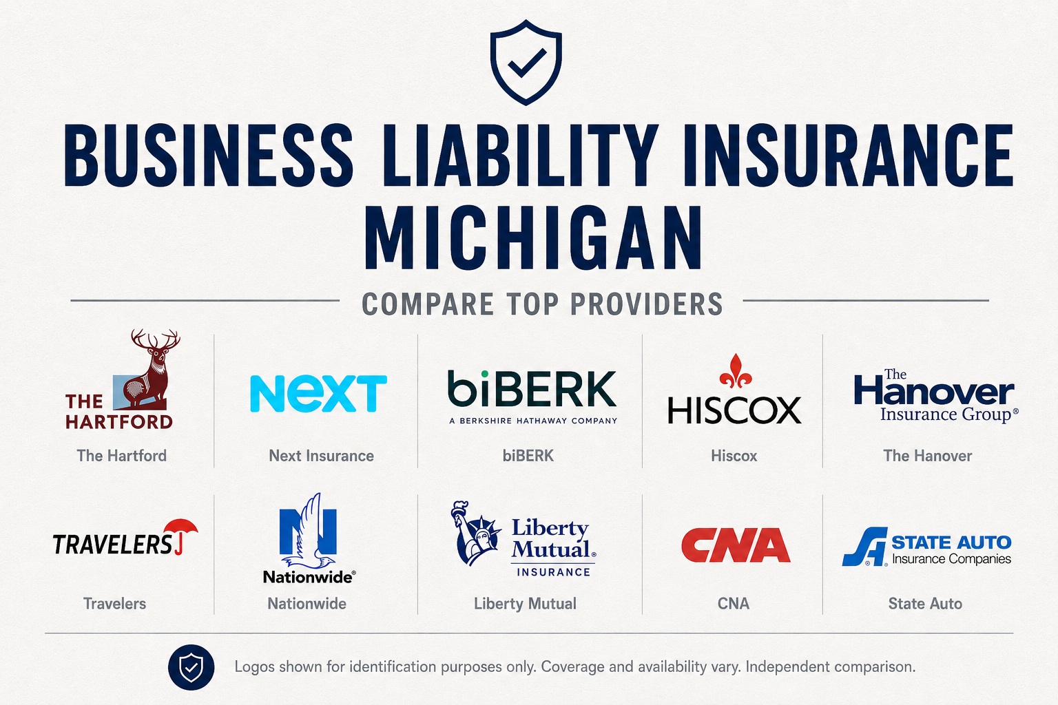 Business liability insurance for Michigan contractors, manufacturers, retailers, restaurants, consultants, and small businesses