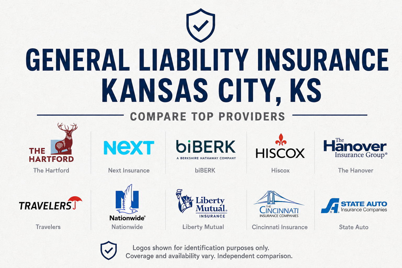 General liability insurance for Kansas City Kansas contractors, logistics companies, manufacturers, retailers, restaurants, and small businesses