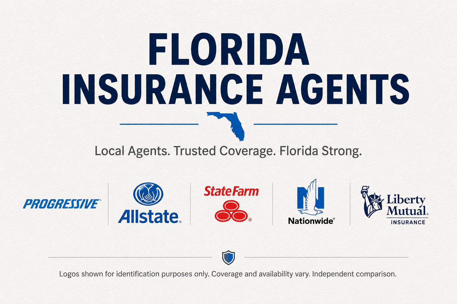 Florida insurance agents helping residents compare personal and business coverage