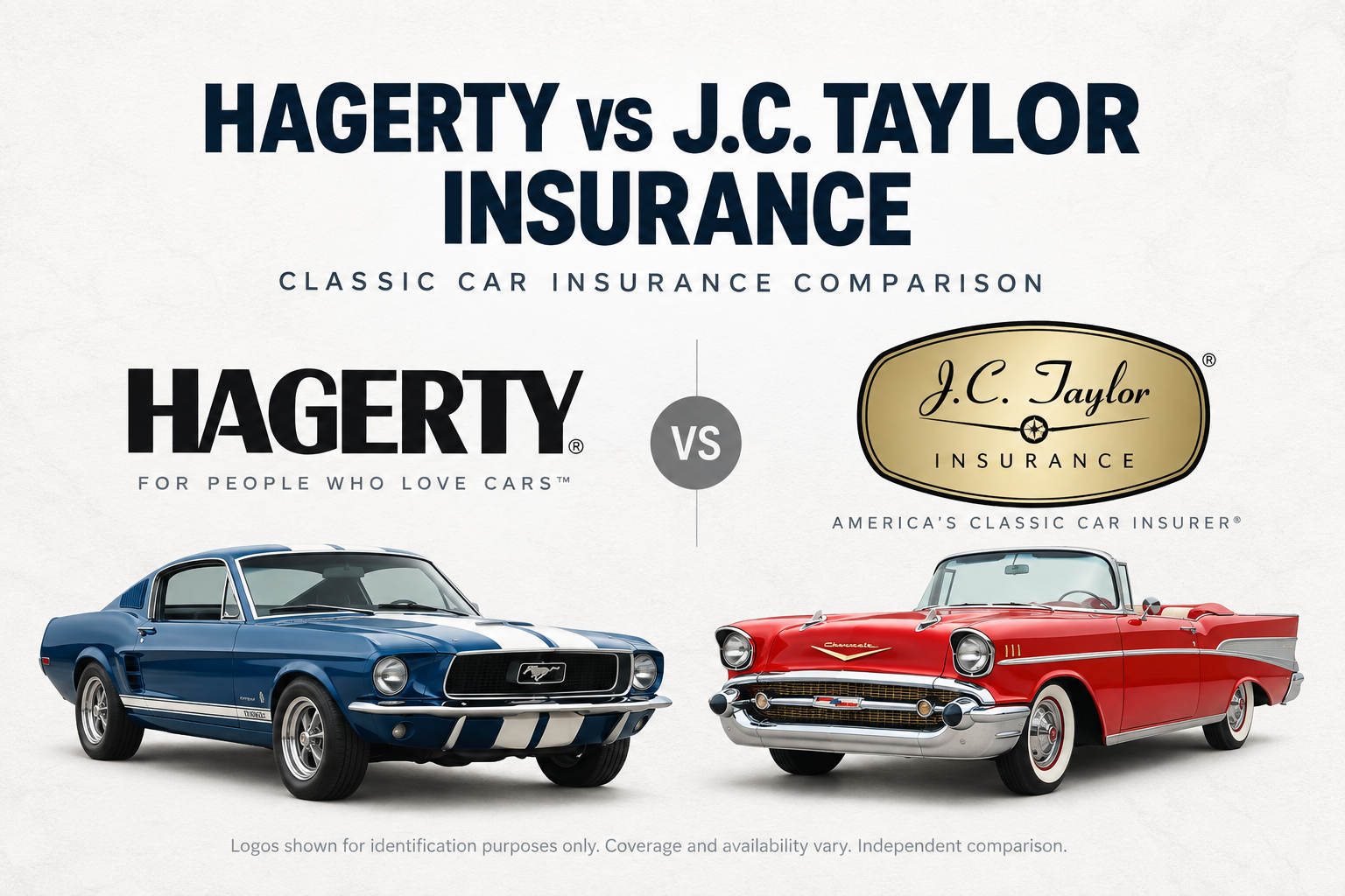 Hagerty vs. J.C. Taylor classic car insurance